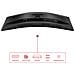 Monitor 34" VA Curvo CU34E4CV UltraWide Quad HD Tempo di risposta 4 ms - Foto miniatura 5