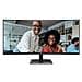 Monitor 34" VA Curvo CU34E4CV UltraWide Quad HD Tempo di risposta 4 ms - Foto miniatura 6