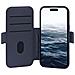 Custodia A Portafoglio Con Funzione Supporto Per Iphone 17 Pro Max Materiale Icon, Blu Marina - Foto miniatura 3