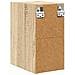 Armadio pensile Riga Rovere Sonoma 20 x 29,5 x 40 cm - Foto miniatura 7