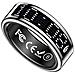 Smart Ring Con Display E Custodia Di Ricarica - Monitoraggio Fitness E Salute Silver 10 - Foto miniatura 5