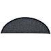 Tappetini per scale 30 pz 56x17x3 cm Grigio scuro e blu semicircolari - Foto miniatura 4