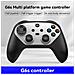 Gamepad Bluetooth 5.3 G6s Con Joystick Hall - Supporto Multi-piattaforma Black + Silver - Foto miniatura 6