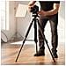 Treppiede Con Supporto Per Smartphone E Fotocamera Rotante A 360° - Foto miniatura 3