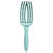 Spazzola Per Capelli Con Setole Di Cinghiale + Nylon Finger Combo Mint Medium - Foto miniatura 1