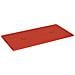 Testiera da Parete 12 pcs Rosso 30 x 15 cm Pelle Sintetica - Foto miniatura 4