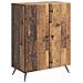 Credenza Legno antico 66 x 34,5 x 90 cm Legno ingegnerizzato - Foto miniatura 1