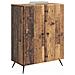 Credenza Legno antico 66 x 34,5 x 90 cm Legno ingegnerizzato - Foto miniatura 2