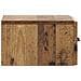 Mobiletto da notte a muro Legno antico 34,5 x 33 x 20 cm - Foto miniatura 5