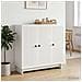 Credenza Bianco 89 x 34,5 x 80 cm Legno ingegnerizzato - Foto miniatura 2