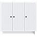 Credenza Bianco 89 x 34,5 x 80 cm Legno ingegnerizzato - Foto miniatura 6