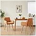 Sedie da pranzo 2 pcs Bouclé Beige 59 x 57 x 85 cm - Foto miniatura 2