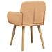 Sedie da pranzo 2 pcs Bouclé Beige 59 x 57 x 85 cm - Foto miniatura 5