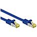 ICOC R7-7SS-200-BL - Cavo Patch Cat. 7 Plug RJ45 6A S / FTP LSZH 20m Blu - Foto miniatura 2