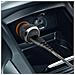 Caricabatterie Auto 2.4a + Cavo Iphone / Ipad 1.2m Garanzia A Vita - Foto miniatura 5