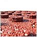 Piastrelle Anticaduta 18 Pz In Gomma 50x50x3 Cm Rosse - Foto miniatura 5