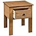 Comodino 46x40x57 cm in Legno di Pino Panama Range - Foto miniatura 5