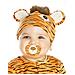 Costume Da Tigre Di Lusso Per Neonato Con Ciuccio - Taglia: 1 A 2 Anni - Foto miniatura 2
