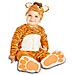 Costume Da Tigre Di Lusso Per Neonato Con Ciuccio - Taglia: 1 A 2 Anni - Foto miniatura 1