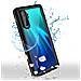 Cover Huawei P30 Pro Bimateria Waterproof 2m Con Vetrino Nero - Foto miniatura 3