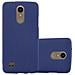 Custodia Compatibile Con Lg K10 2017 Us Version In Frost Blu Scuro - Coperchio Protettivo In Silicone Tpu Flessibile - Foto miniatura 1