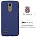Custodia Compatibile Con Lg K10 2017 Us Version In Frost Blu Scuro - Coperchio Protettivo In Silicone Tpu Flessibile - Foto miniatura 2