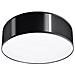 Novità! Plafoniera Nera Per Cucina E Camera - Pvc - Arena 35 Sl. 0121 Lampada Da Soffitto Rotonda, Stile Moderno, A 2 Luci Led E-27 *** Lampade - I Prezzi Più Bassi Su Amazon! - Foto miniatura 8