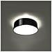 Novità! Plafoniera Nera Per Cucina E Camera - Pvc - Arena 35 Sl. 0121 Lampada Da Soffitto Rotonda, Stile Moderno, A 2 Luci Led E-27 *** Lampade - I Prezzi Più Bassi Su Amazon! - Foto miniatura 15