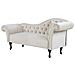 Chaise Longue Per Lato Destro In Velluto Beige Lattes - Foto miniatura 3