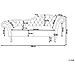 Chaise Longue Per Lato Destro In Velluto Beige Lattes - Foto miniatura 4