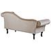 Chaise Longue Per Lato Destro In Velluto Beige Lattes - Foto miniatura 13