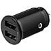 Usb-car124 Caricabatterie Per Dispositivi Mobili Nero Auto (Car Charger 2xusb-a 12w - Black) - Foto miniatura 1