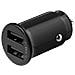 Usb-car124 Caricabatterie Per Dispositivi Mobili Nero Auto (Car Charger 2xusb-a 12w - Black) - Foto miniatura 4