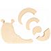 Escargot Puzzle In Legno - 15 X 10,5 Cm - Foto miniatura 1