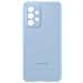 Cover Galaxy A53 5g Soft-touch Originale Silicone Cover Arctic Blue - Foto miniatura 8