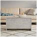 Tavolino Grigio Cemento 102x55,5x52,5 Cm In Legno Multistrato - Foto miniatura 7