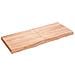 Piano Bagno Marrone 120x50x (2-6) cm Legno Massello Trattato - Foto miniatura 1