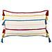 Set Di 2 Cuscini Agave Cotone 40 X 60 Cm Beige Chiaro A Strisce - Foto miniatura 5