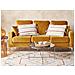 Set Di 2 Cuscini Agave Cotone 40 X 60 Cm Beige Chiaro A Strisce - Foto miniatura 1