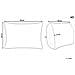 Set Di 2 Cuscini Agave Cotone 40 X 60 Cm Beige Chiaro A Strisce - Foto miniatura 7
