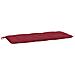 Cuscino Per Panca Rosso Vino 120x50x7 Cm In Tessuto Oxford - Foto miniatura 2