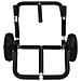 Carrello SUP per 2 Tavole da Surf Pieghevole 90 kg in Alluminio - Foto miniatura 3