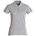 Basic Polo Ladies Grigio Melan L - Foto miniatura 1