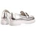 Cecil Loafers Mocassino Pelle Scarpe Donna Argento Eu 39, 7-101631 7600 - Foto miniatura 3