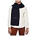Horizon Flat Knit Scarf Sciarpe Tessile Naturale Accessori Uomo Blu Eu One Size, Am0am10372 Dw6 - Foto miniatura 3
