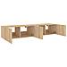 Mobili TV a Parete con Luci LED 2pz Rovere Sonoma 80x35x31 cm - Foto miniatura 7