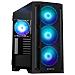 PC- Gehäuse GA-01B-L-OP APEX LUMO Midi Tower Nero - Foto miniatura 1
