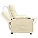 Lusso Casadino -  Poltrona Alzapersona Crema In Similpelle - Foto miniatura 6