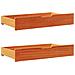 Letto senza Materasso Marrone Cera 160x200 cm in Legno di Pino - Foto miniatura 6