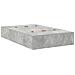Struttura letto contenitore grigio cemento 120x190 cm - Foto miniatura 3